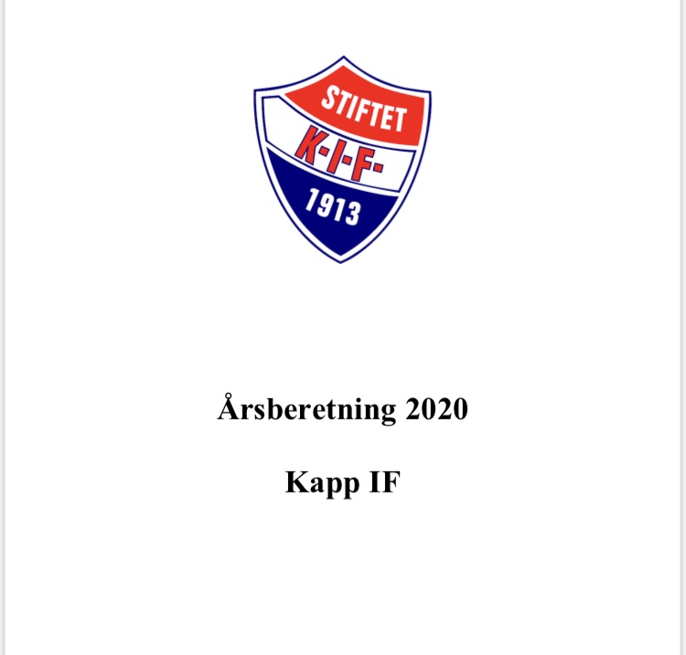 Årsberetning 2020