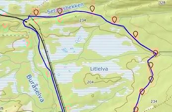 Skiquiz nr.2 fra Myrset og innover Litjelvvegen