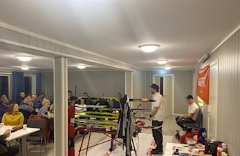 Smørekurs for full brakke- Med film!