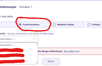Påmelding på prioriterte skirenn for Snåsa IL Ski