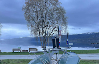 Kano for utleie er kjørt ut i Viosen