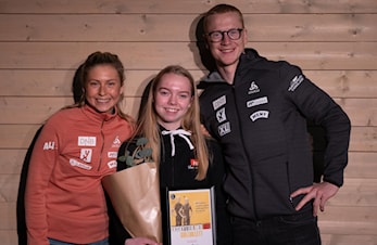 Tonje ble kåret til Skiskytter med MOT