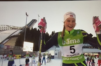 Ida gikk Young Star 2019 i Holmenkollen