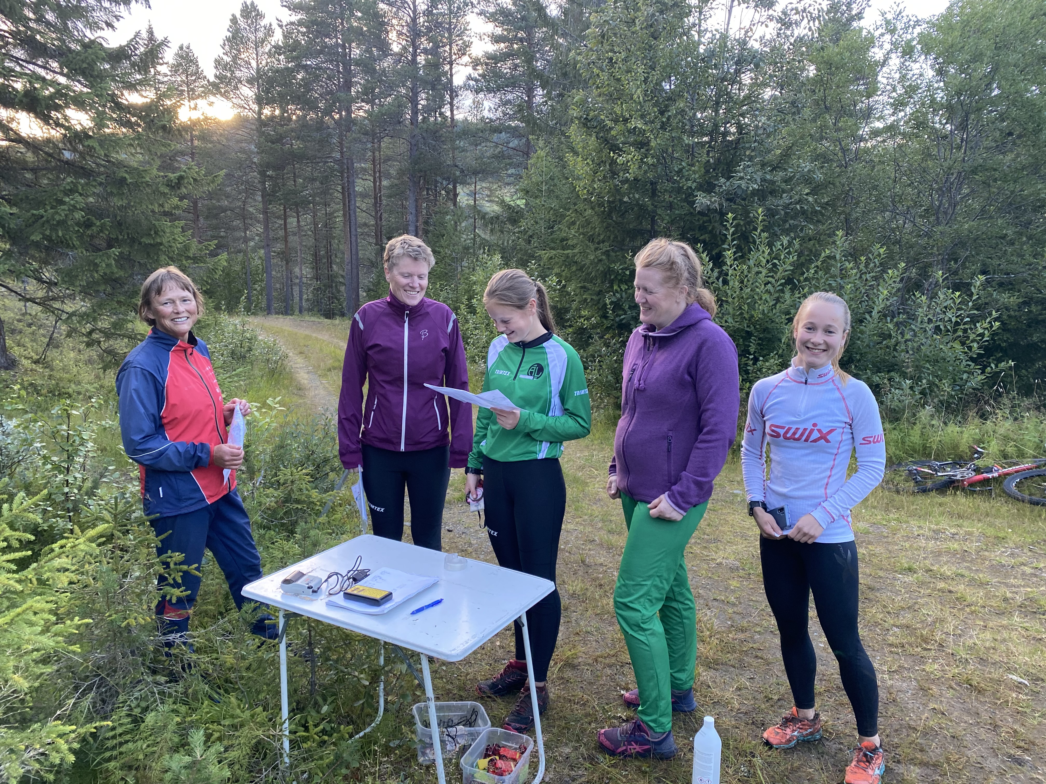 Treningsløp i Leveld