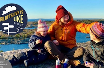 Friluftslivets veke - orientering på Sundre