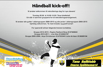 Håndball kick-off!
