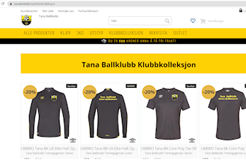 Nettbutikken er nå klar!