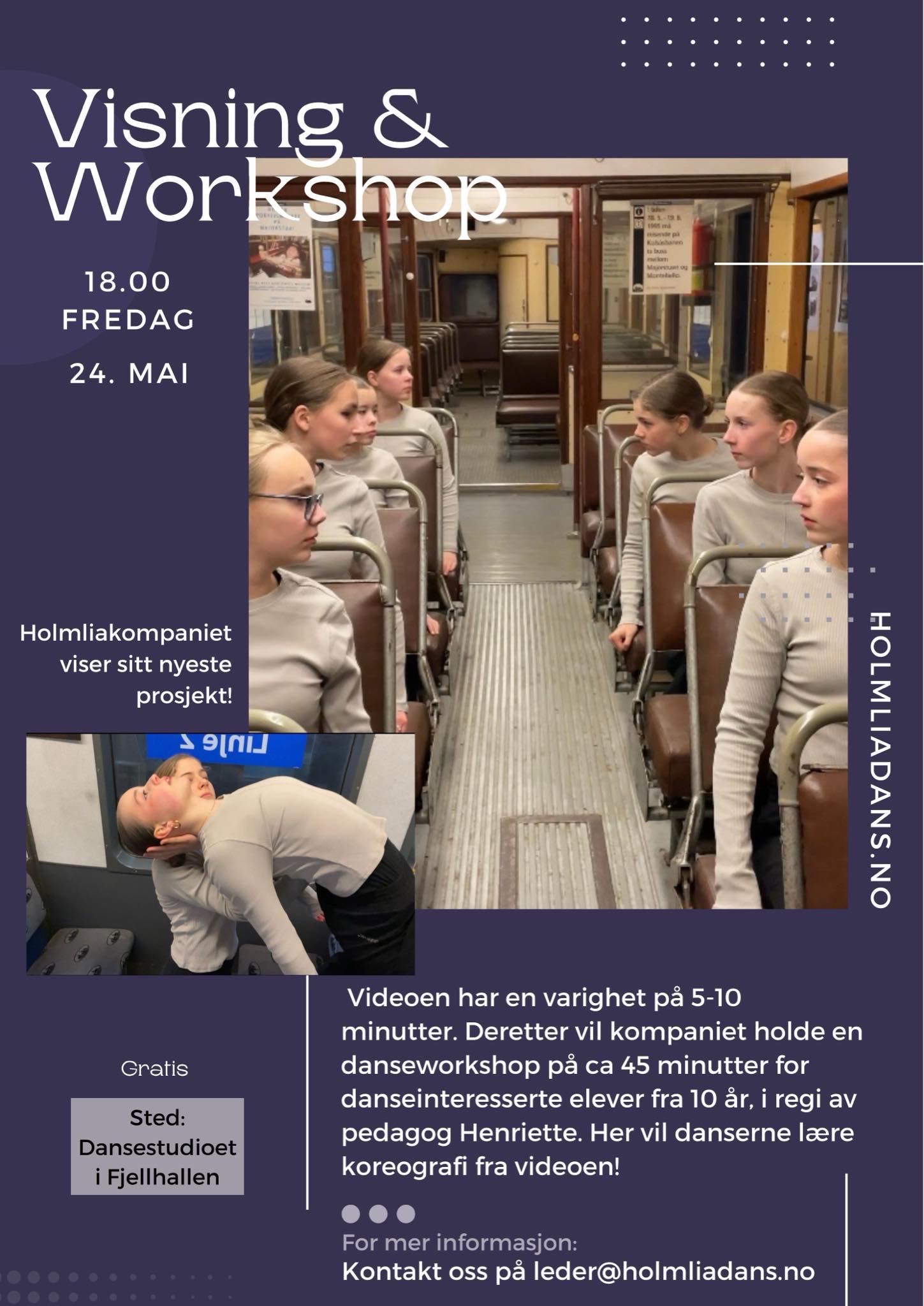 GRATIS WORKSHOP, UTEN PÅMELDING - FREDAG 24/5, KLOKKEN 18:00!!