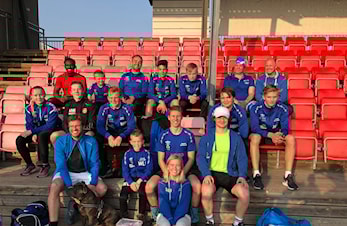 3000 meter, 800 meter og 400 meter test i flott sommervær 4. juni 2019