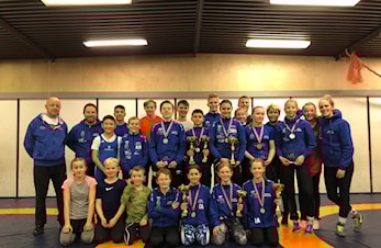 Imponerende resultater for Skedsmo bryteklubb på Norgesmesterskap senior 2020 og Landsmesterskap Gutter/Piker 12 år og Norgesmesterskap Gutter/Piker 15 år