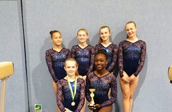 Moss Turnforenings jenter blant landets aller beste gymnaster