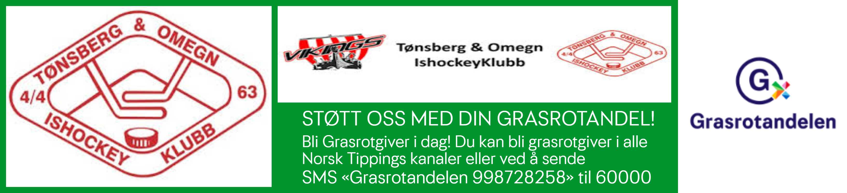 Støtt oss med din Grasrotandel
