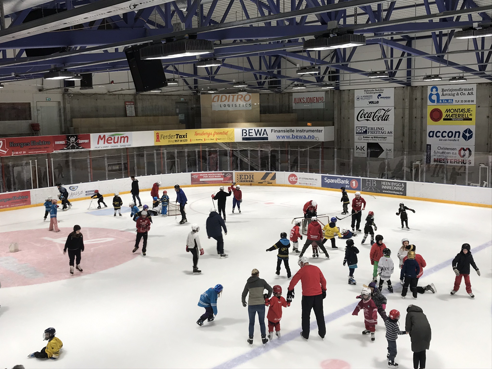 Sesongens første åpen hall