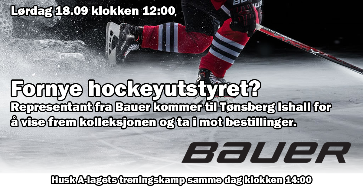 På tide med noe nytt hockeyutstyr?