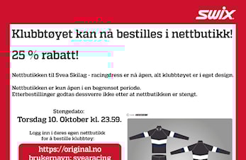 Konkurransedress for Jr. og Sr.