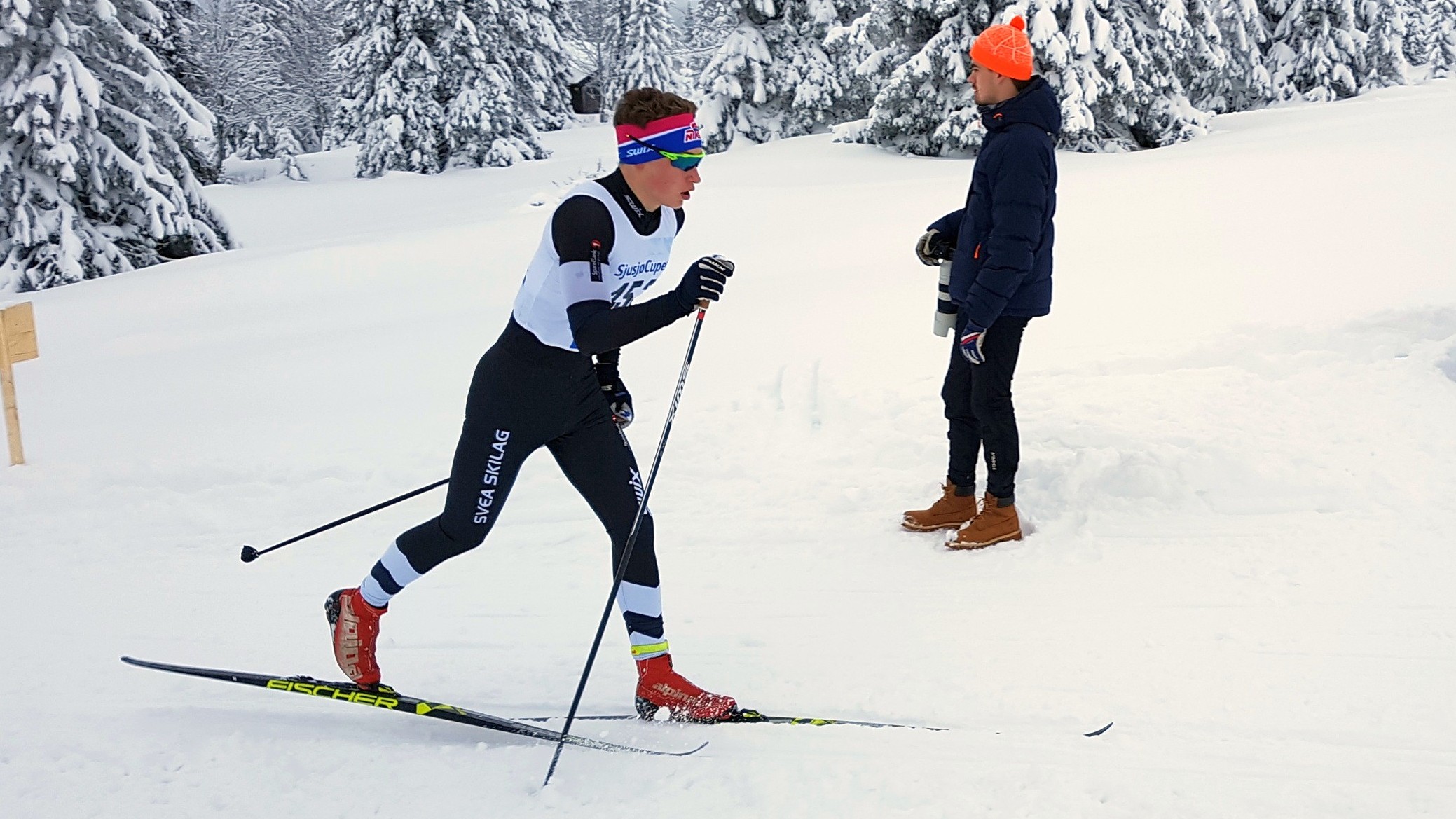 Gode resultater av Svea-løperne på Sjusjørennet i dag