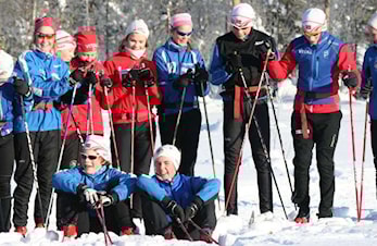 Kretssamling på snø, 15-16 år helga 1.-3 november