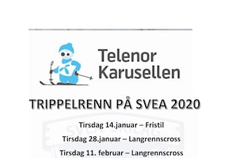 Trippelrenn på Svea 2020