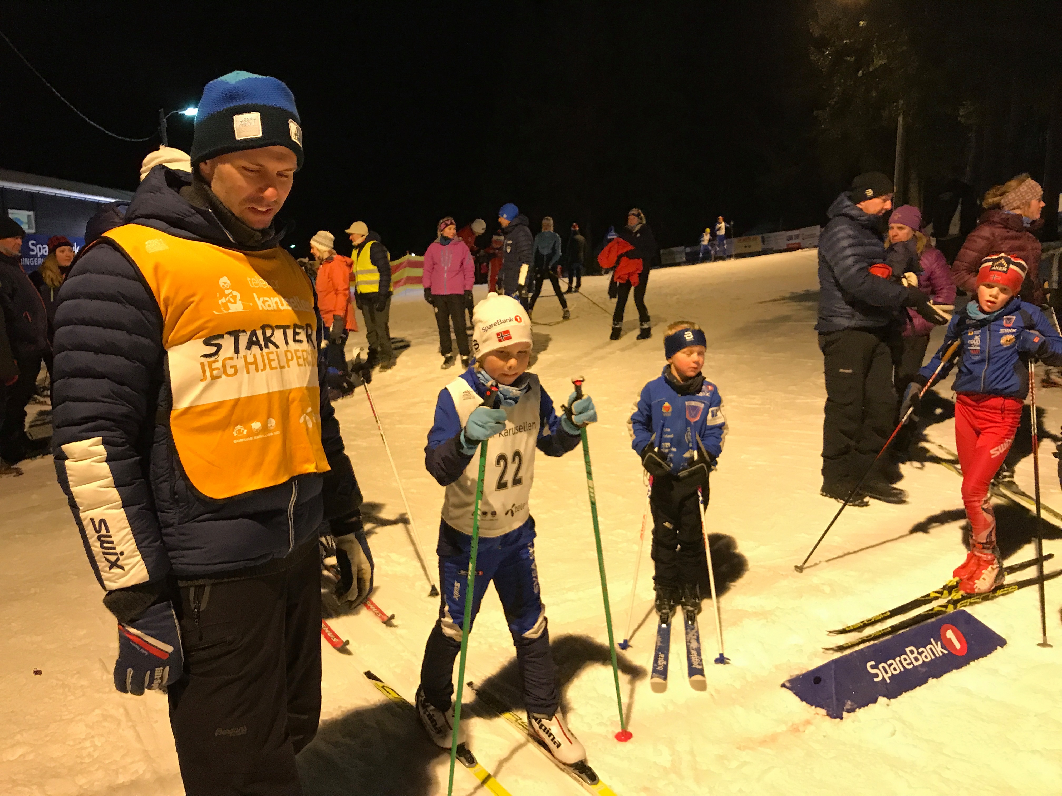 Flott innsats på trippelrenn i dag