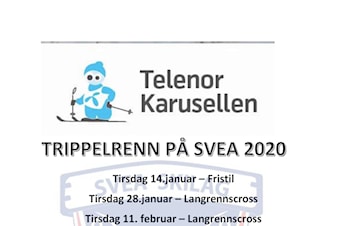 Trippelrenn tirsdag 11.februar i klassisk