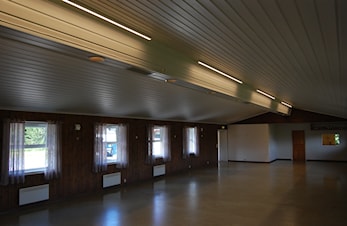 Nå har vi endelig fått pusset opp skihytta