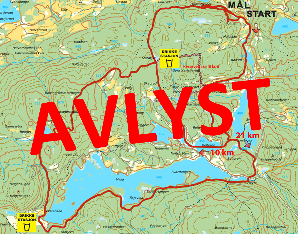 Mylla rundt 2022 avlyst!