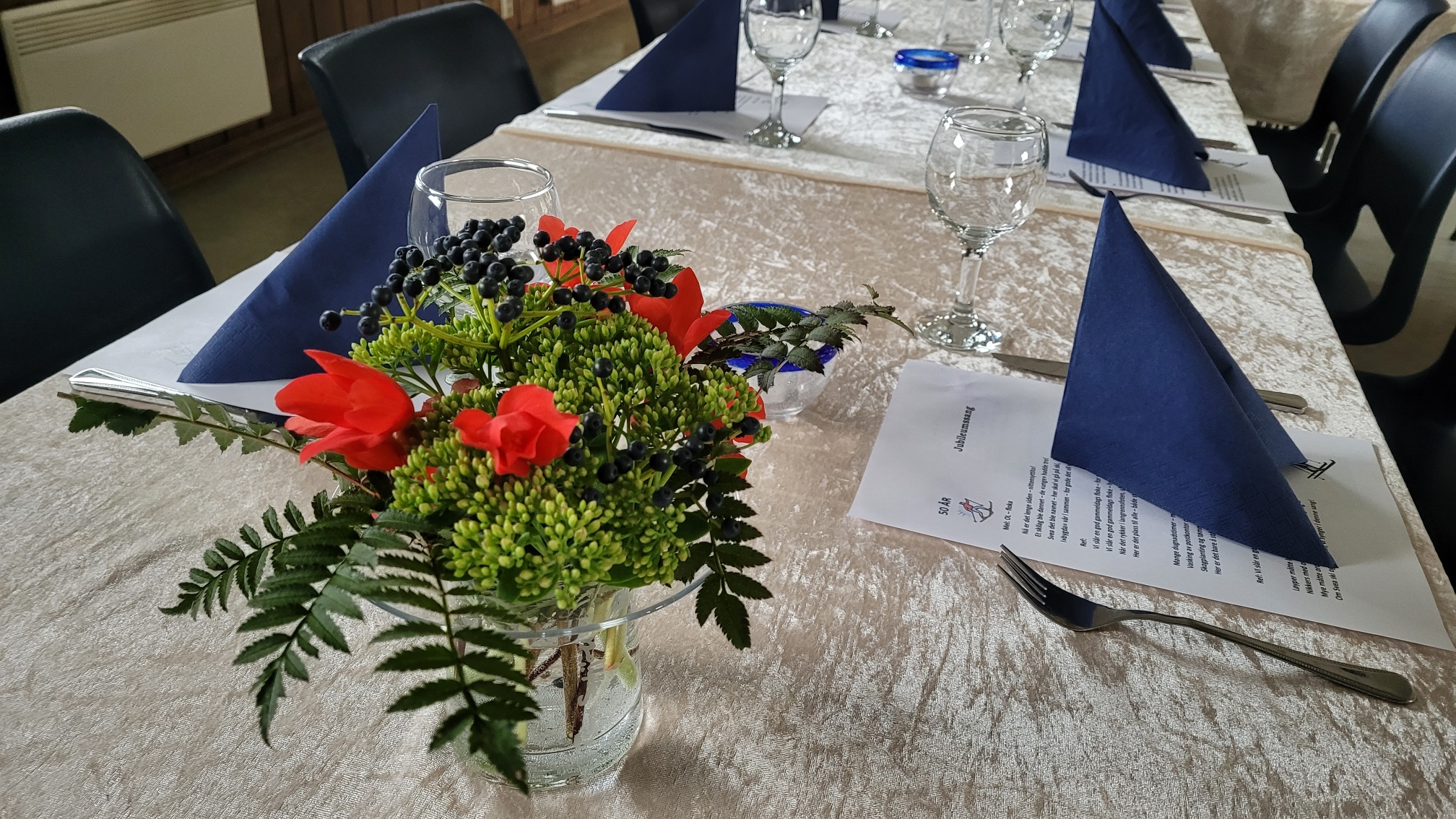 Klart for lørdagens jubileumsfest!