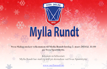 Velkommen til Mylla rundt!