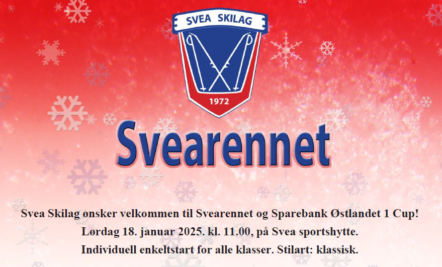 Invitasjon til Svearennet 2025