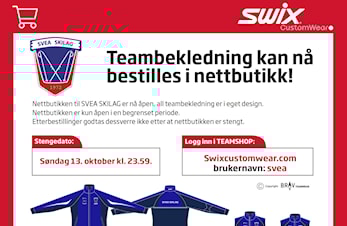 Klubbtøy Svea skilag