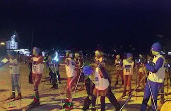 Skirenn på Svea i vinter