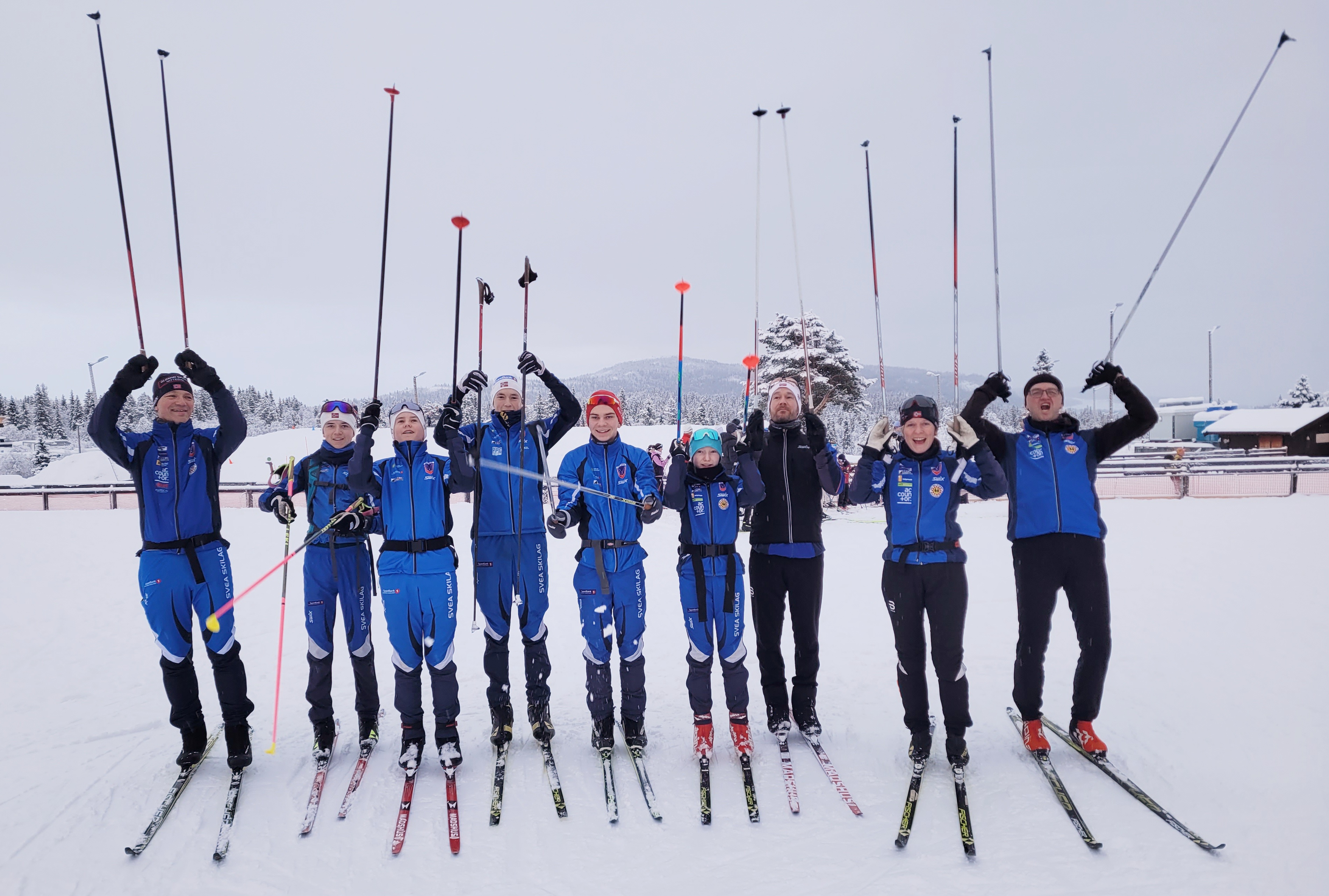 Snøsamling på Beitostølen