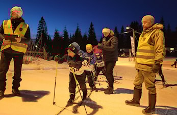 Trippelrenn 5 på Svea - fristil/langrennscross - Resultatlister og bilder