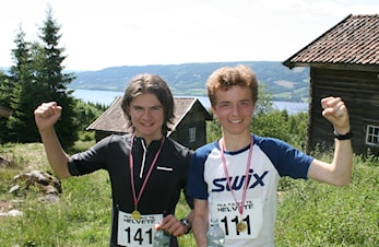 Løpere fra Svea skilag holder koken!