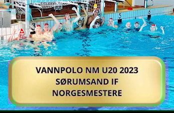 SIF Vannpolo U20 er Norgesmestre!
