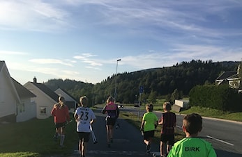 Fellestreningene er i gang