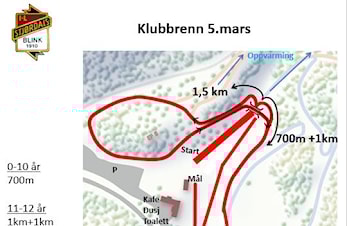 Løyper klubbrenn 5.mars