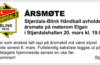 Innkalling til årsmøte 2019
