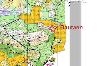 Treningsløp i Vikanåsen 30.4