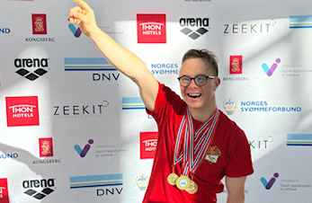 To gull og en bronse til Aleksander Haarberg på Landsstevnet