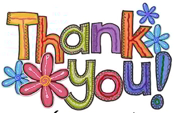 Vi takker for hjelpen