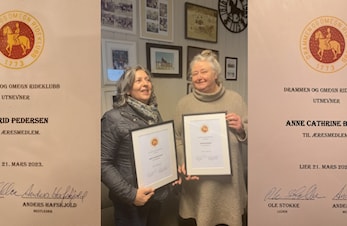 Nye æresmedlemmer av D.O.R.