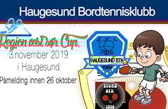 Invitasjon til Region vest sør Cup 2019 i Haugesund