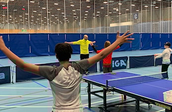 Fullt trøkk på trening igjen, for barn og unge