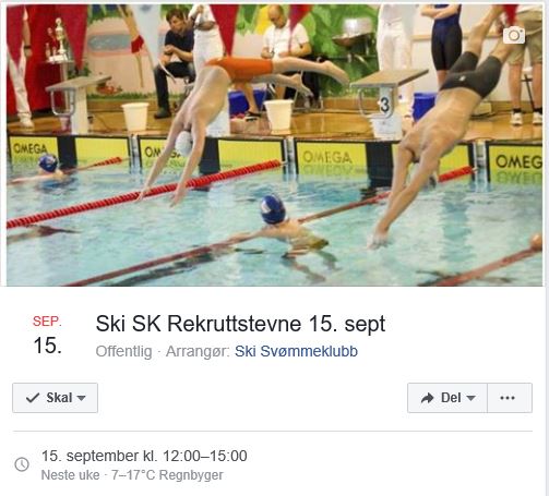 Ski SK Rekruttstevne 15. september