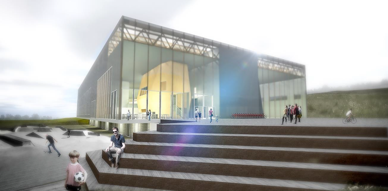 Ny svømmehall på langhus