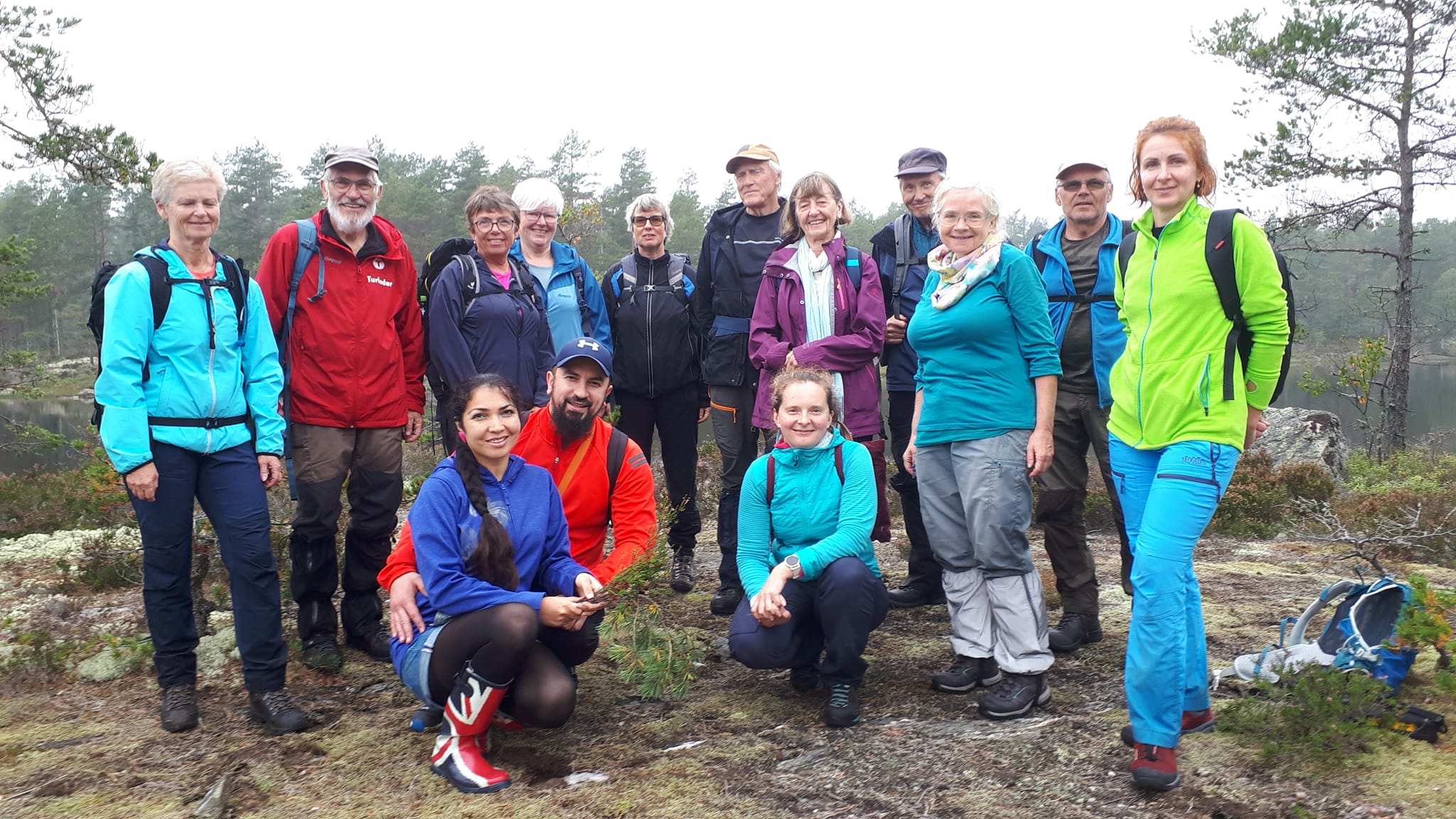 Rapport fra søndagens tur: Mange tjern ved Langtjern