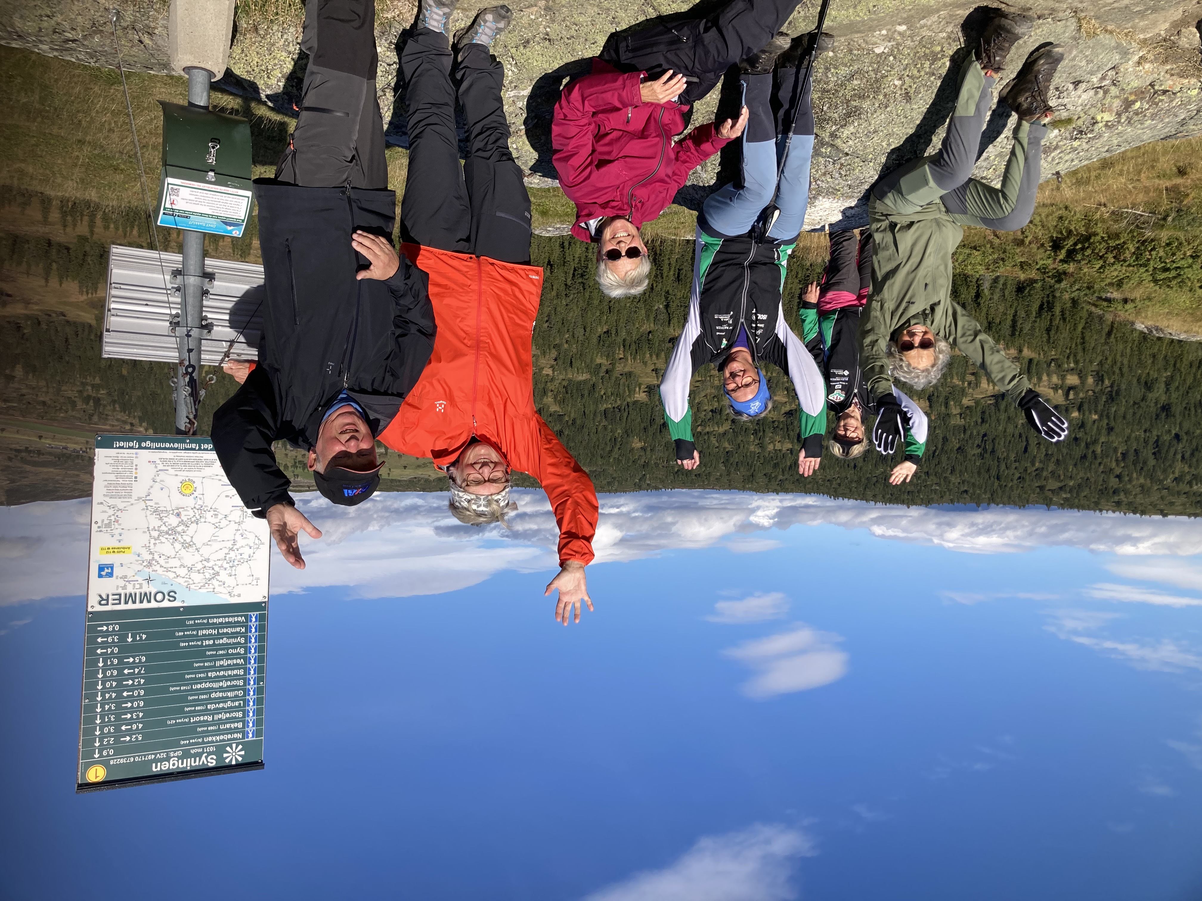 Fra seniorturen på Golsfjellet