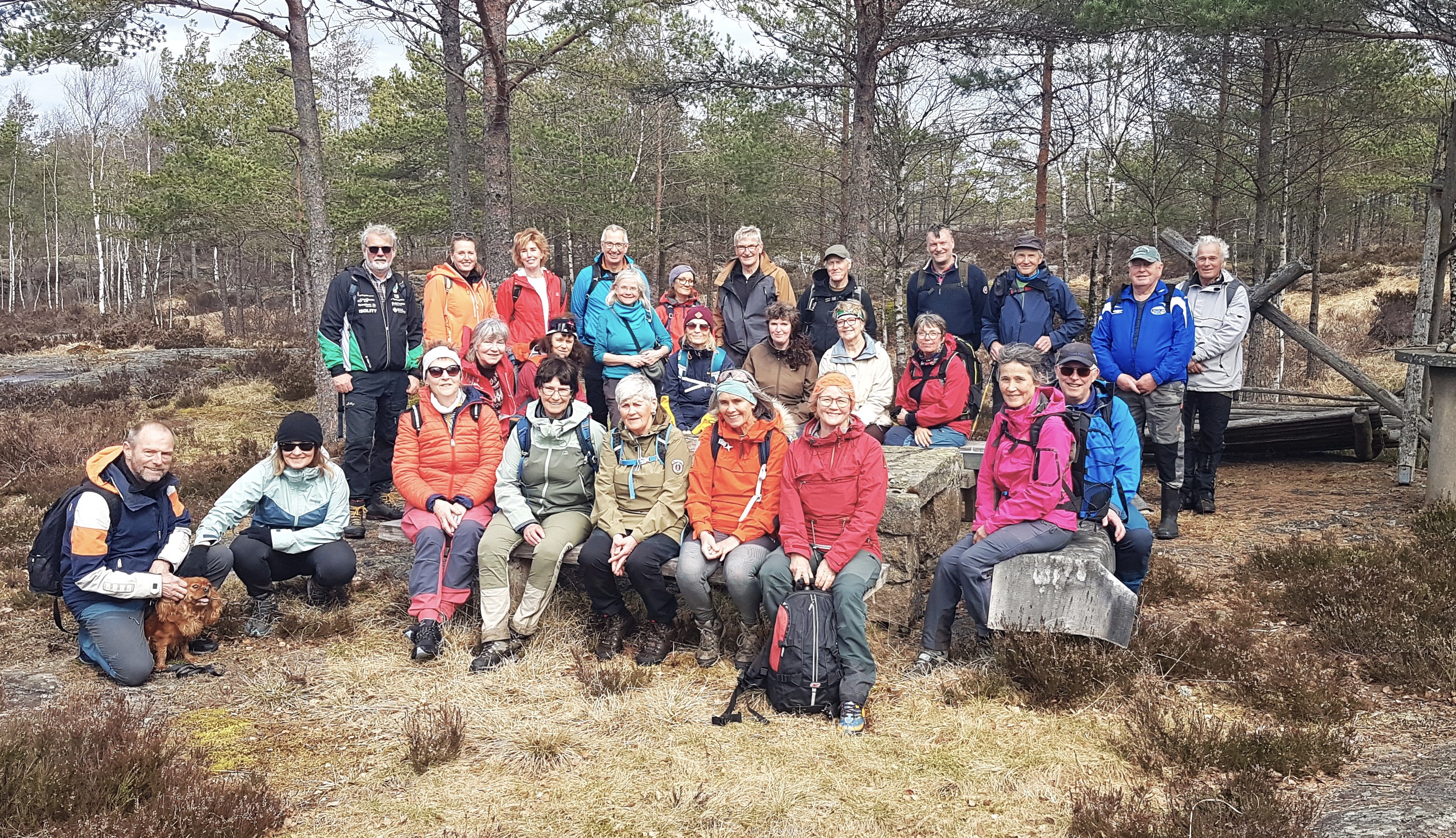 Flott tur i Ånerødfjella!