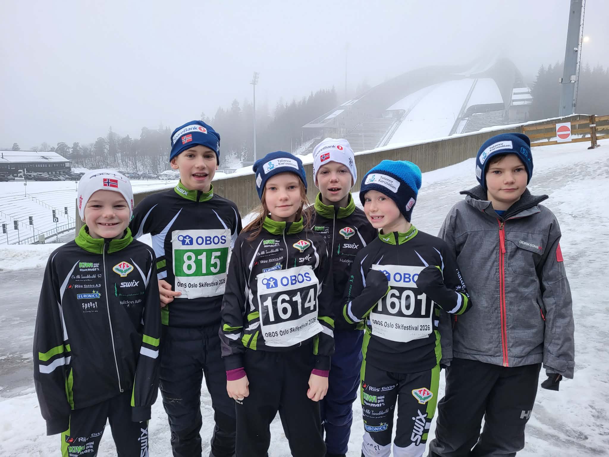 Seks løpere fra TFL med i Holmenkollen i dag!